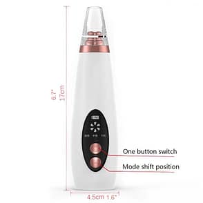 Blackhead Remover Face Pore Vacuum Skin Care Acne Pore Cleaner Pimple Removal Vacuum Suction Facial Tools USB Rechargeable Blackhead Remover Face Pore Vacuum Skin Care Acne Pore Cleaner Pimple Removal Vacuum Suction Facial Tools USB Rechargeable
