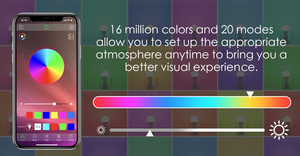 Wireless Smart RGB Light Bulb Wireless Smart RGB Light Bulb