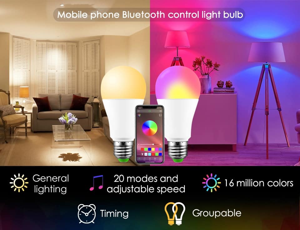 Wireless Smart RGB Light Bulb Wireless Smart RGB Light Bulb